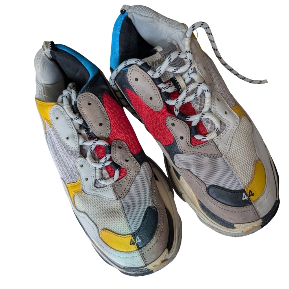 Balenciaga Triple S Split Sneakers Size 11 (EU 44) - Picture 15 of 15
